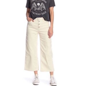Levi’s Mile High Cropped Wide Leg Jeans